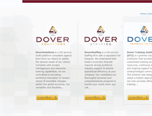 Tablet Screenshot of doverstaffing.com